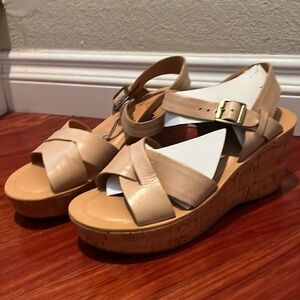 Kork-Ease Ava size 10 Natural Beige NWT